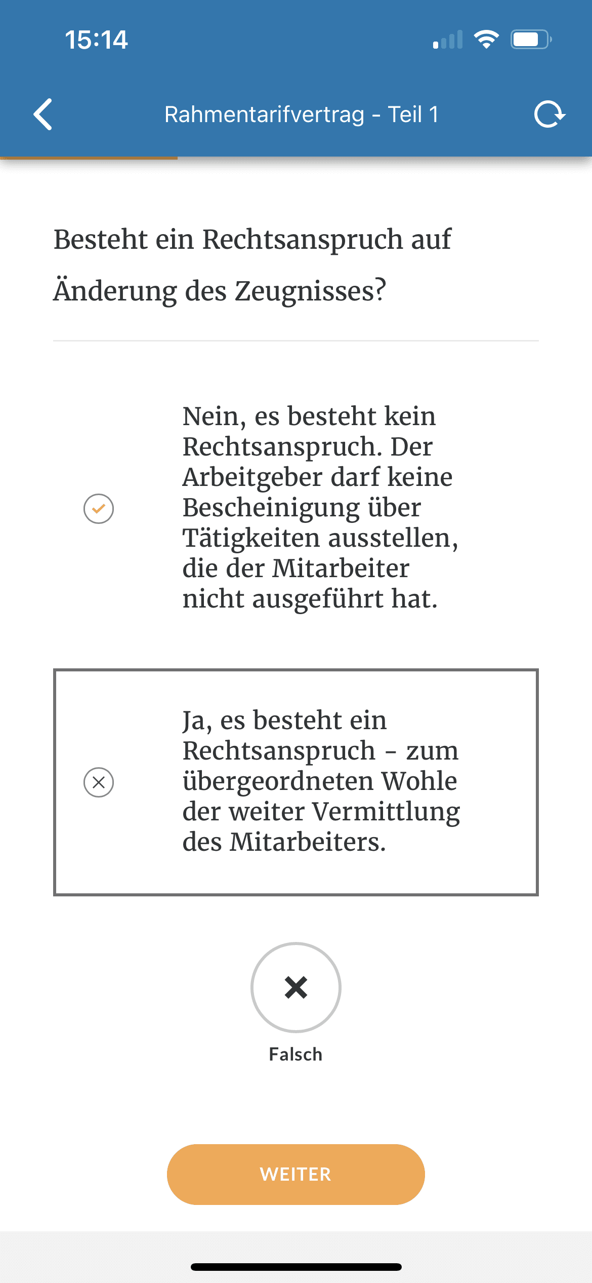 App Screenshot - Übersicht